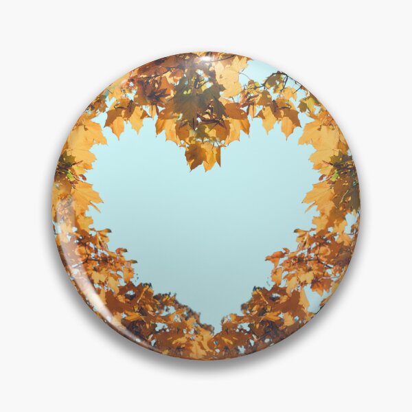 Item preview, Autumn Leaves Heart Fall Foliage Love Nature Frame designed and sold by SolutionsArt.
