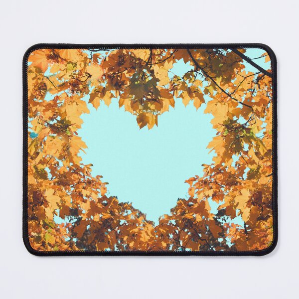 Item preview, Autumn Leaves Heart Fall Foliage Love Nature Frame designed and sold by SolutionsArt.