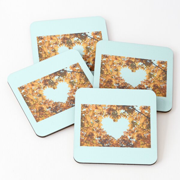 Item preview, Autumn Leaves Heart Fall Foliage Love Nature Frame designed and sold by SolutionsArt.