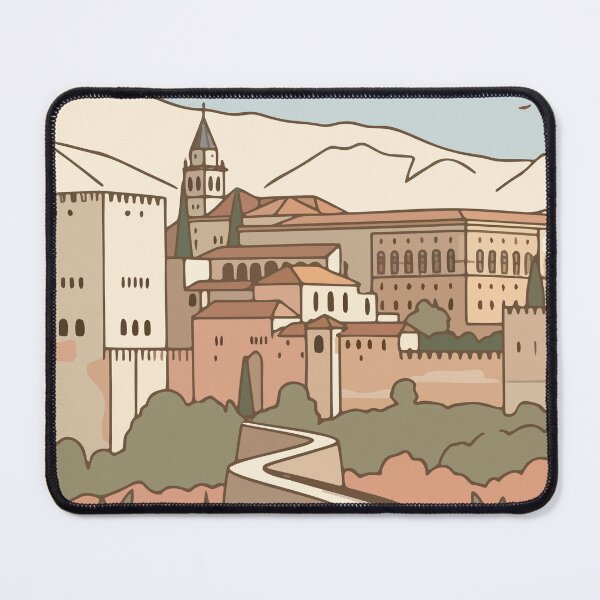 Item preview, Alhambra Granada Travel Badge designed and sold by JacksoonLester.
