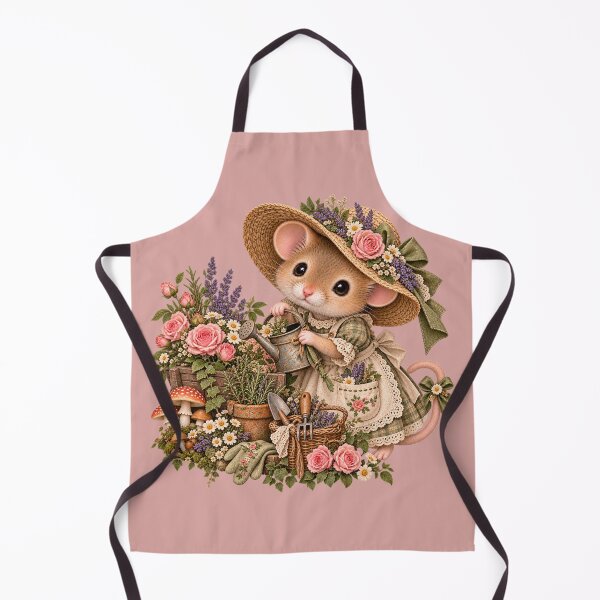 Item preview, Premium Cottagecore Garden Mouse Art – Vintage Botanical Storybook Print designed and sold by MagicMakerPh.