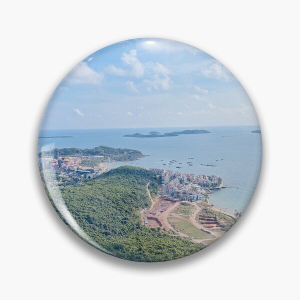 Item preview, Aerial View Of Tropical Island Coastline designed and sold by lamlamds.