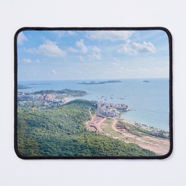 Item preview, Aerial View Of Tropical Island Coastline designed and sold by lamlamds.