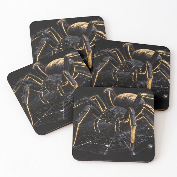 Item preview, Elegant Gold and Black Spider - Luxurious and Mystical Design designed and sold by TitiaDesign.