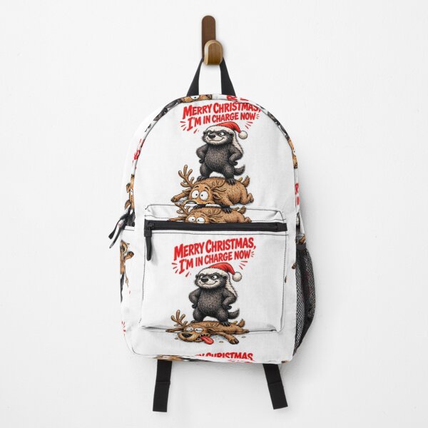 Item preview, Funny Honey Badger In Charge Christmas designed and sold by paintingnou.