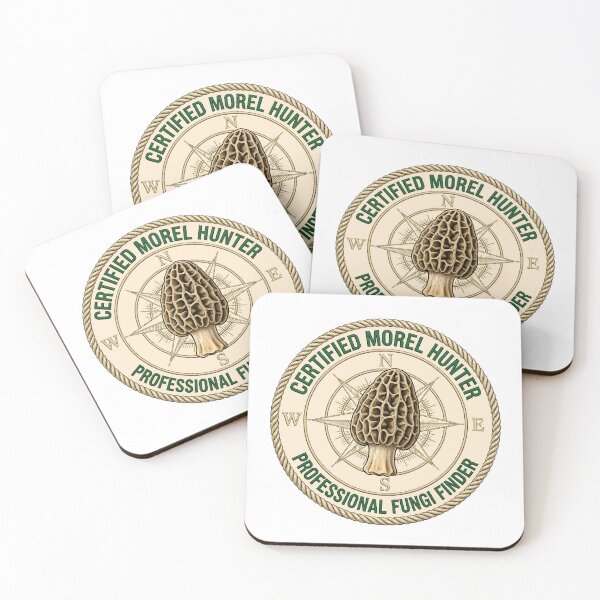 Item preview, Certified Morel Hunter Official Badge Funny Morel Gift designed and sold by ItsTheBeaz.