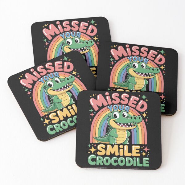 Item preview, MISSED YOUR SMILE CROCODILE designed and sold by jkrphoto.