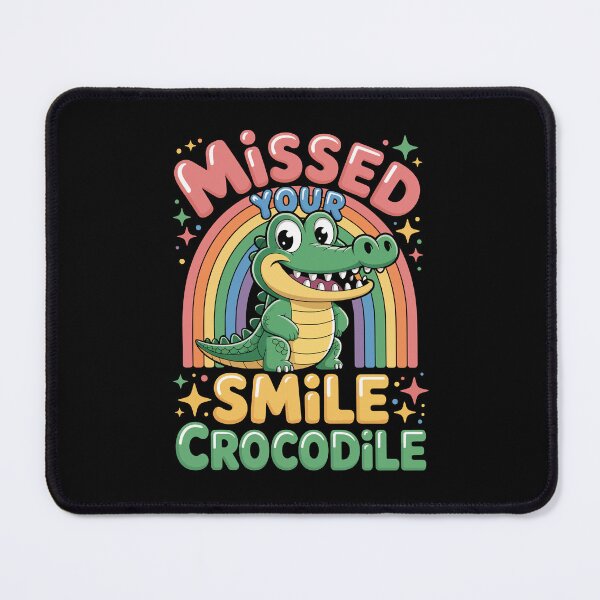Item preview, MISSED YOUR SMILE CROCODILE designed and sold by jkrphoto.
