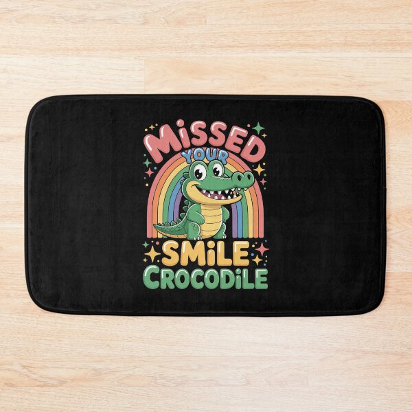 Item preview, MISSED YOUR SMILE CROCODILE designed and sold by jkrphoto.