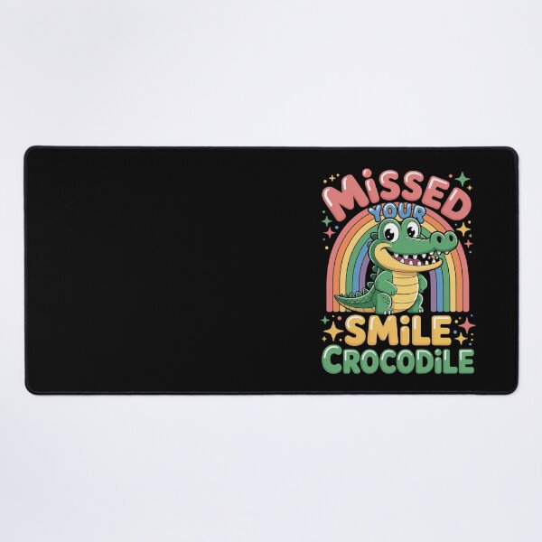 Item preview, MISSED YOUR SMILE CROCODILE designed and sold by jkrphoto.