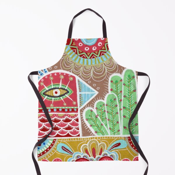 Item preview, Evil Eye Bird with Hamsa and Milagro Heart designed and sold by Fani*.