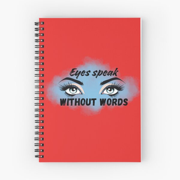 Item preview, Eyes Speak Without Words -Inspirational Eye Quote Aesthetic Design  designed and sold by Palette _Vibes.