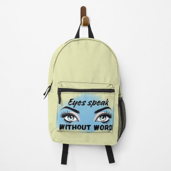 Item preview, Eyes Speak Without Words -Inspirational Eye Quote Aesthetic Design  designed and sold by Palette _Vibes.