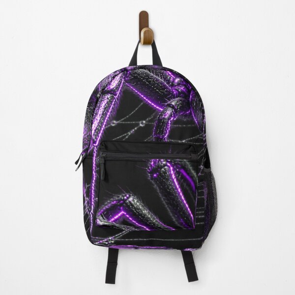 Item preview, Mystic Purple Spider - Gothic Neon Arachnid designed and sold by TitiaDesign.