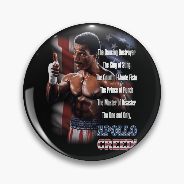 Item preview, Apollo Creed Rocky Boxing Champion Vintage Graphic designed and sold by Thedustyart.