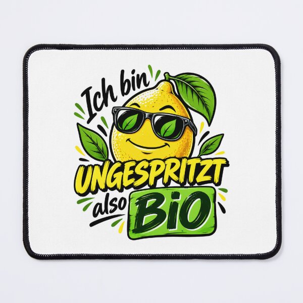 Item preview, I am unsprayed, so I am an organic lemon. designed and sold by Radixbarny.
