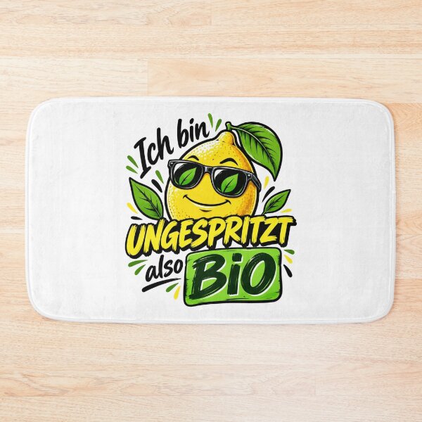 Item preview, I am unsprayed, so I am an organic lemon. designed and sold by Radixbarny.
