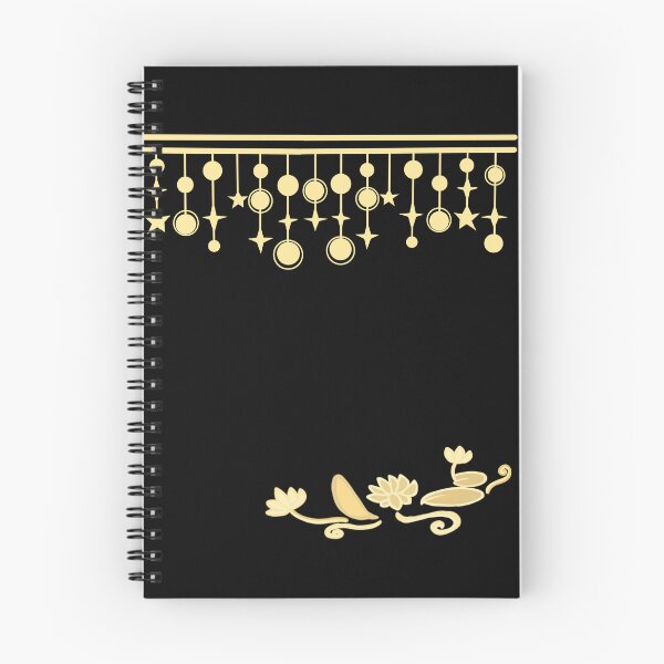 Item preview, Golden Lotus Celestial Minimalist Art designed and sold by BaraisVisuals.