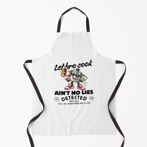 Item preview, Let Bro Cook – Funny Cooking Pot Chef Humor | Ain’t No Lies Detected designed and sold by Peerless-Prime.