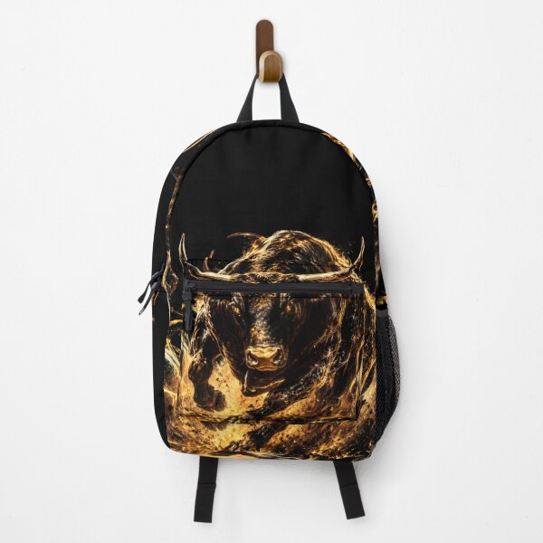 Item preview, Black & Gold Bull — Mystical Force designed and sold by TitiaDesign.
