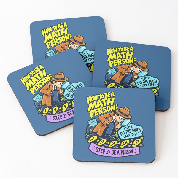 Item preview, How to Be a Math Person – Math Teacher Detective. designed and sold by Endless7Art.