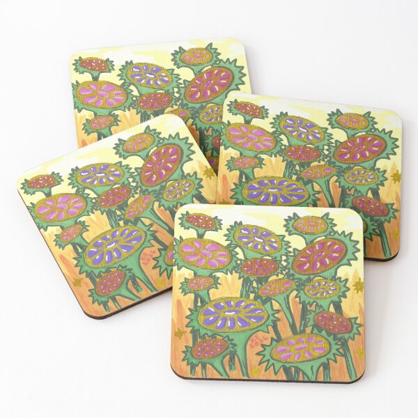 Item preview, Funky Floral - Field of Dreams designed and sold by TheVirgoSun.