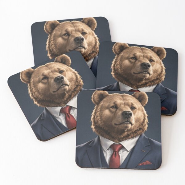 Item preview, Gentleman Bear – Elegant Teddy Bear designed and sold by MushArtist.