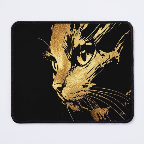 Item preview, Golden Ink Cat designed and sold by TitiaDesign.