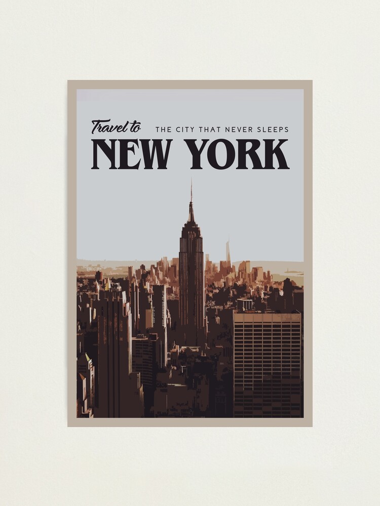 Alternate view of New York Photographic Print