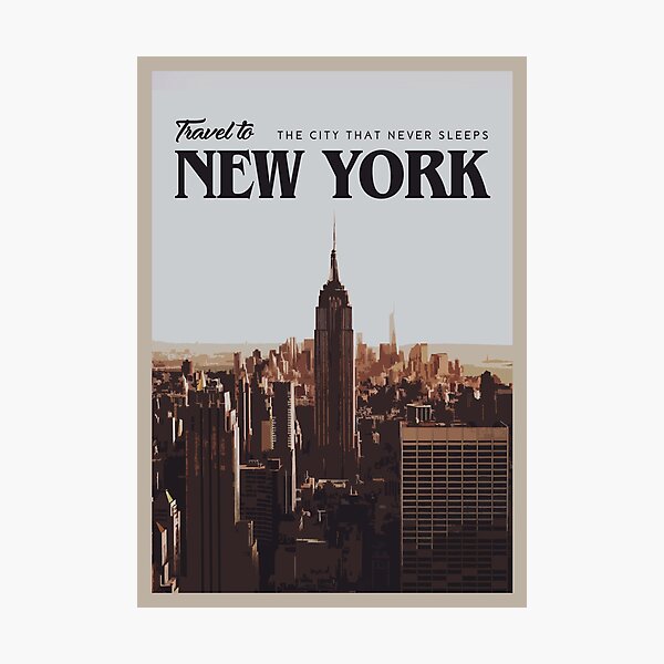 New York Photographic Print