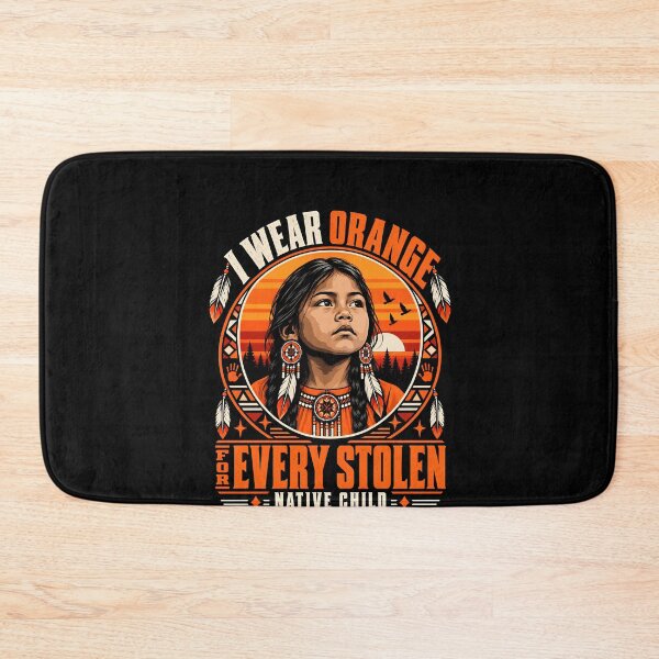 Item preview, I Wear Orange Every Stolen Native Child Indigenous Rights Awareness designed and sold by sportfantees.