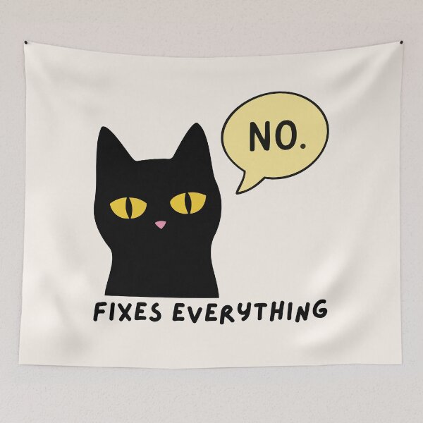 Item preview, Saying No Fixes Everything designed and sold by fadilow.