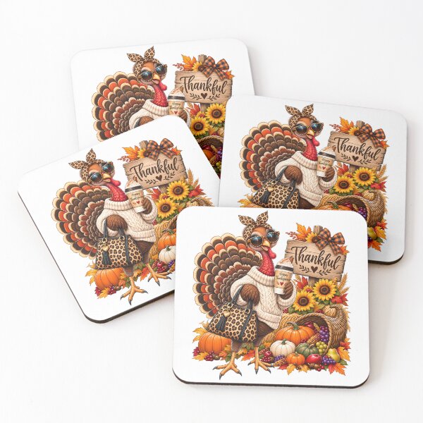 Item preview, Thankful Turkey Thanksgiving - Cute Fall Turkey designed and sold by Rtcraftani.