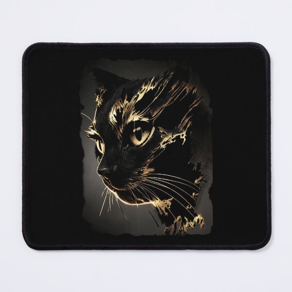Item preview, Golden Shadow Cat designed and sold by TitiaDesign.