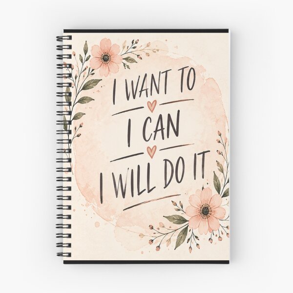 Item preview, I Want To, I Can, I Will Do It.  designed and sold by Dinasshop.