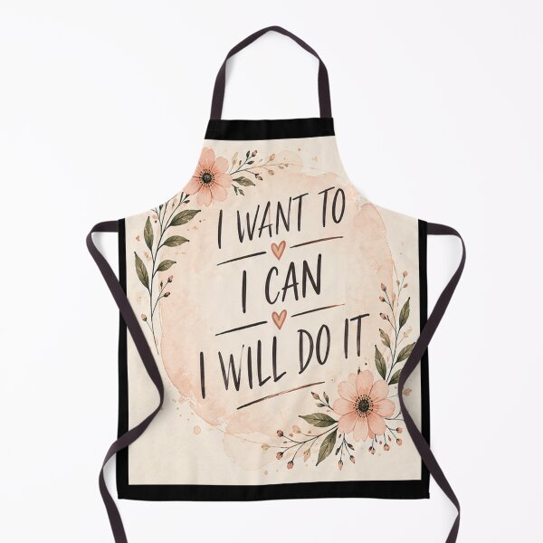 Item preview, I Want To, I Can, I Will Do It.  designed and sold by Dinasshop.