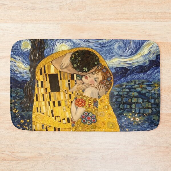 Item preview, A Luminous Celebration of Love and Passion Encapsulated Within a Dreamy Landscape of Vibrant Colors, Intricate Patterns, and Iconic Imagery That Represents Eternal Bonds designed and sold by Matt_Smith.
