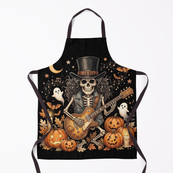 Item preview, Rock and Roll Halloween Skeleton Guitarist designed and sold by Ada’s Mystic Atelier .