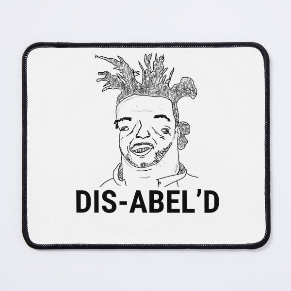 Item preview, The weeknd, Abel Tesfaye, funny drawing, Dis-Abel’d, Un-Abel designed and sold by Official..