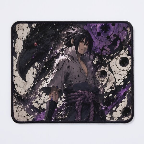 Item preview, Dark Purple Shinobi Warrior – Mysterious Anime Swordmaster designed and sold by Dyan4.