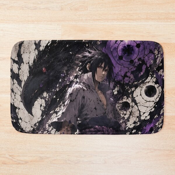Item preview, Dark Purple Shinobi Warrior – Mysterious Anime Swordmaster designed and sold by Dyan4.