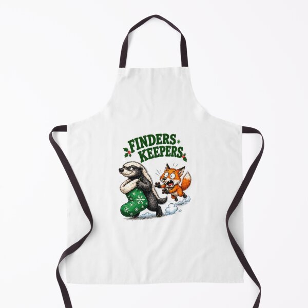 Item preview, Funny Honey Badger Finders Keepers Christmas designed and sold by paintingnou.