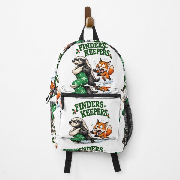 Item preview, Funny Honey Badger Finders Keepers Christmas designed and sold by paintingnou.