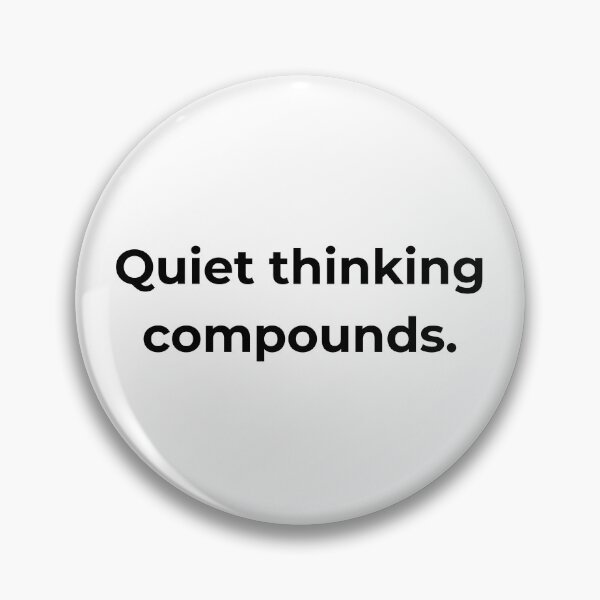 Item preview, Quiet thinking compounds. designed and sold by MPSTUDIOPL.