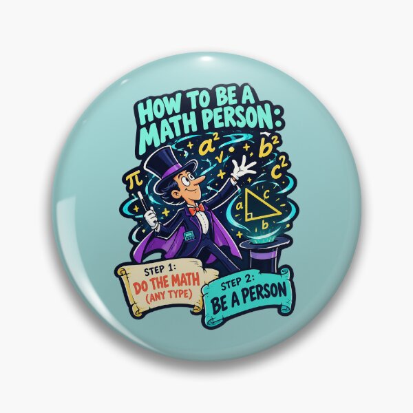 Item preview, How to Be a Math Person – Funny Math Magician. designed and sold by Endless7Art.