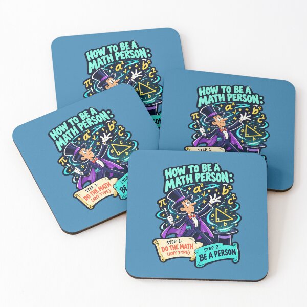 Item preview, How to Be a Math Person – Funny Math Magician. designed and sold by Endless7Art.