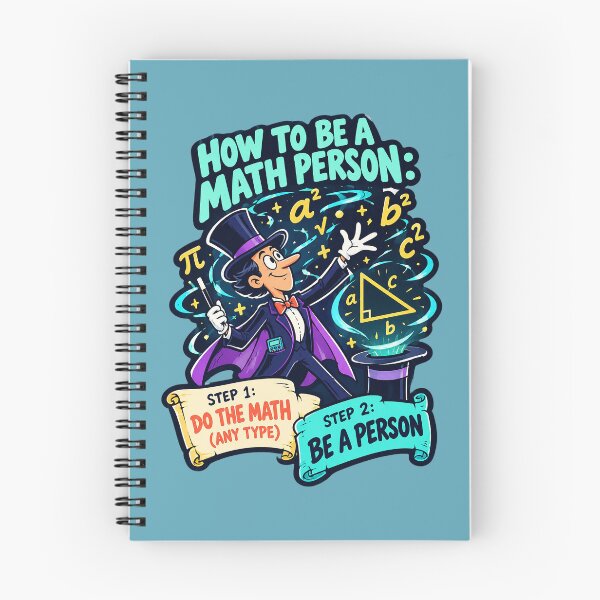 Item preview, How to Be a Math Person – Funny Math Magician. designed and sold by Endless7Art.