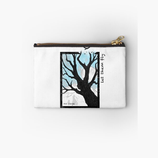Item preview, Freedom Has No Frame – Dark Side Tree and Flying Birds designed and sold by FromtheEast.