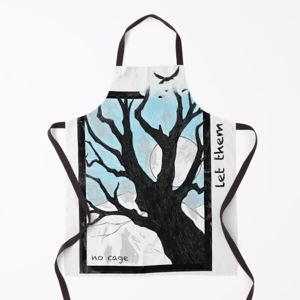 Item preview, Freedom Has No Frame – Dark Side Tree and Flying Birds designed and sold by FromtheEast.