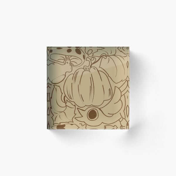 Artikelvorschau, Herbstliche Stimmung, Kürbis, Krähe und Pilz. entworfen und verkauft von LeelaLab.